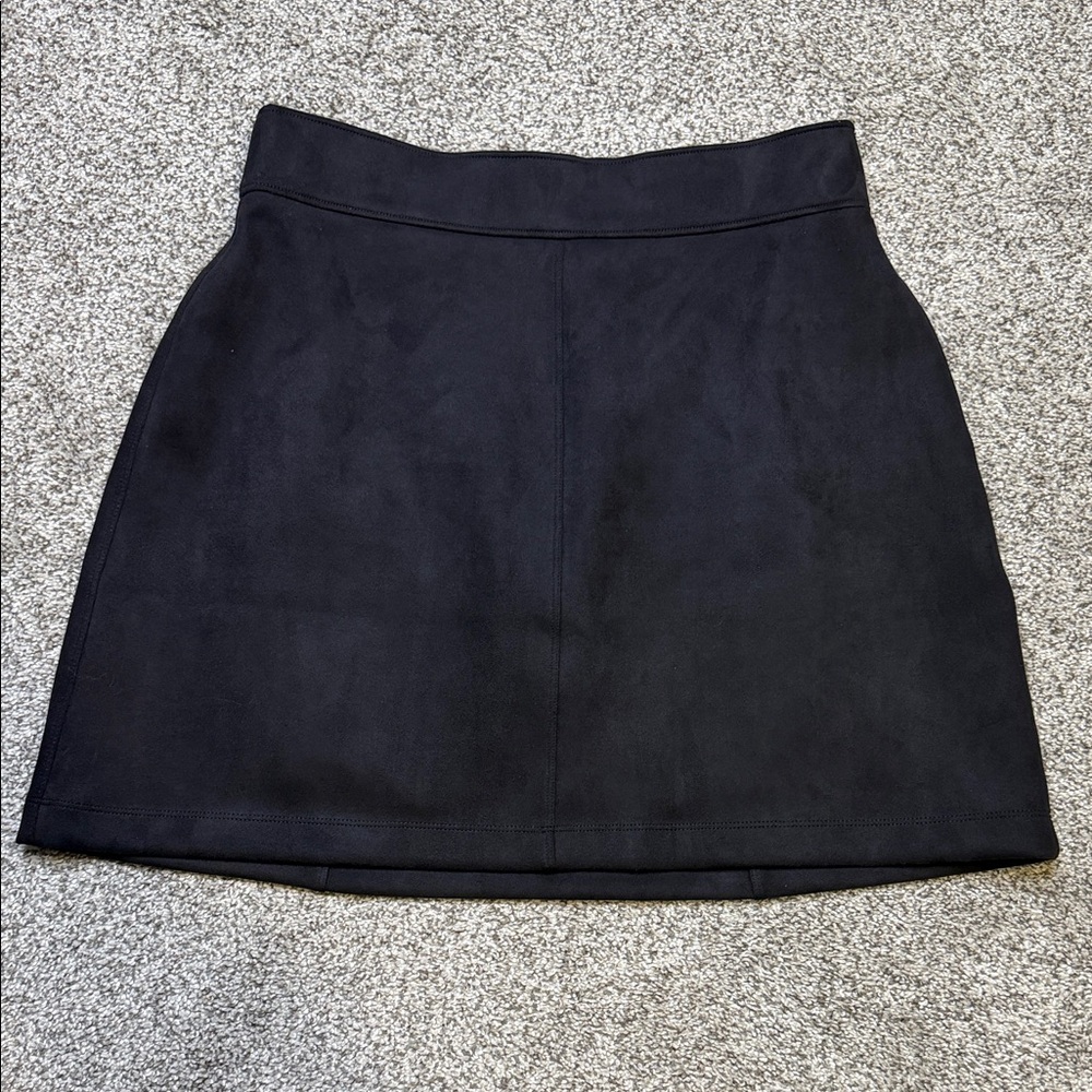 SPANX Black Mini Skirt